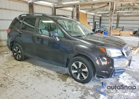2017 Subaru Forester 2.5I from USA, damaged, VIN JF2SJABC3HH445317